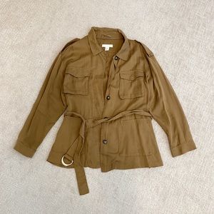 H&M Cargo Camel Jacket / Overshirt